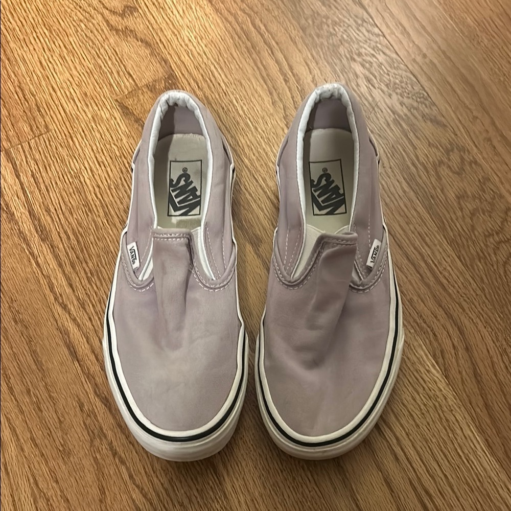 Vans Lavender Slip-On Shoes